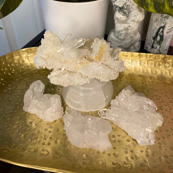 Brazil Clear Quartz Clusters - You Choose!