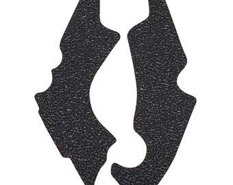 Black Frame Guards 2002-2007 Honda CR125 Grip Tape Protectors CR 125 125R CR125R - Foto 5