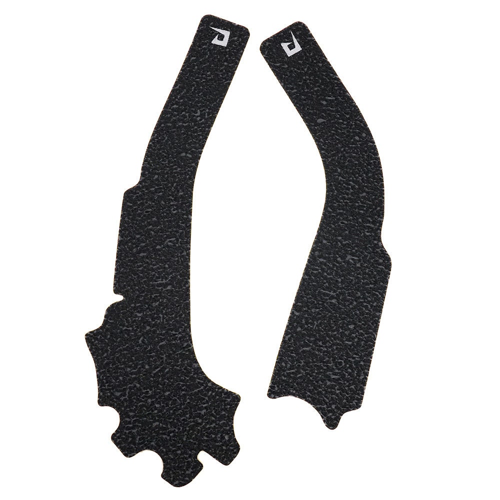 Pryme Black Frame Guards Grip Tape Protectors For 2003-2008 Kawasaki KX125 - KBF4