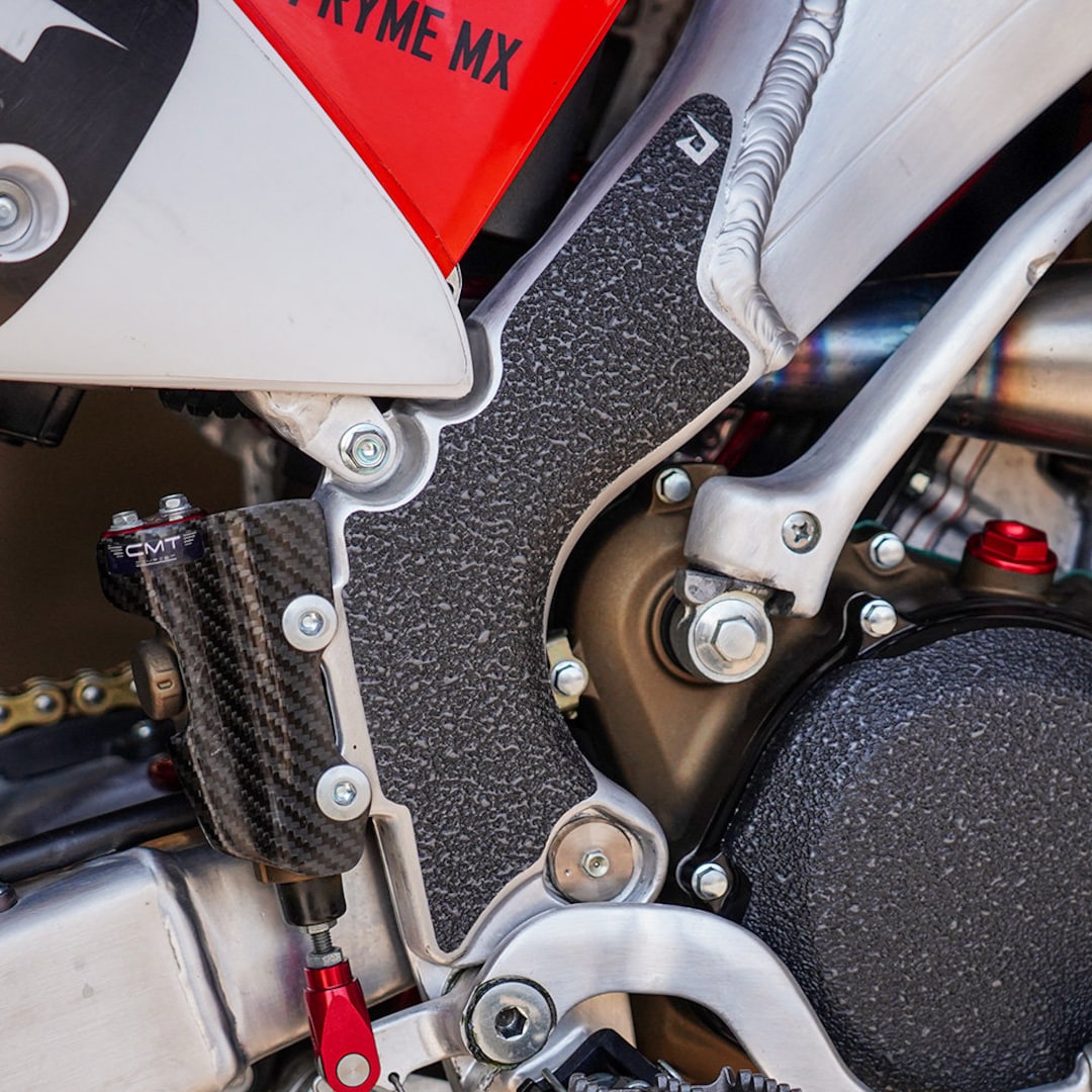 20022007 Honda CR250 Black Frame Guards Grip Tape Protectors CR 250