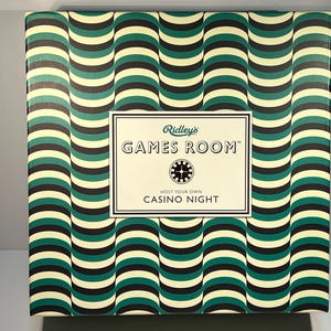 Ridley's Casino Night Game Box Set - Inclusief ponton - Texas Hold-em - Poker - Roulette - Nieuw - Open doos - Kaartspellen nog verzegeld