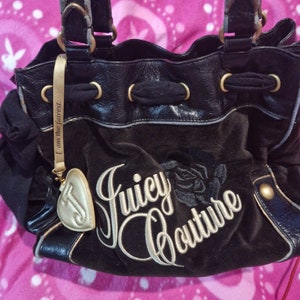 Shipping Now Vintage Y2K Juicy Couture Velor Daydreamer Bag Purse Handbag