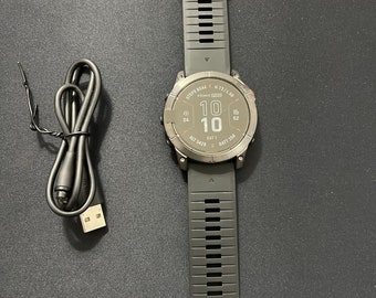 Garmin fenix 7X Pro Solar 51mm GPS Multisport Smartwatch Negro Excelente