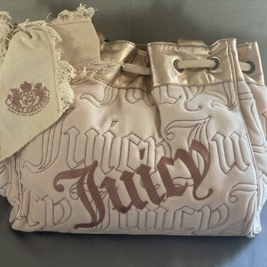 Juicy Couture daydreamer Pink Handbag DSWT. Rare. Brand new Vintage Y2K image 7