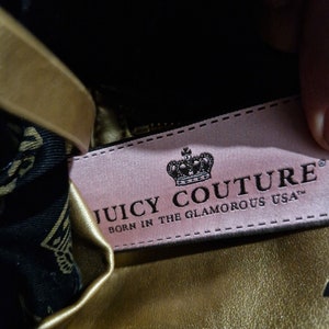 Shipping Now Vintage Y2K Juicy Couture Velour Daydreamer Bag Purse Handbag image 10
