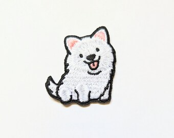 Shiba Inu Aufnäher Bestickt – Bügelpatch Für Jacke, Rucksack, Geschenk Für Tierliebhaber