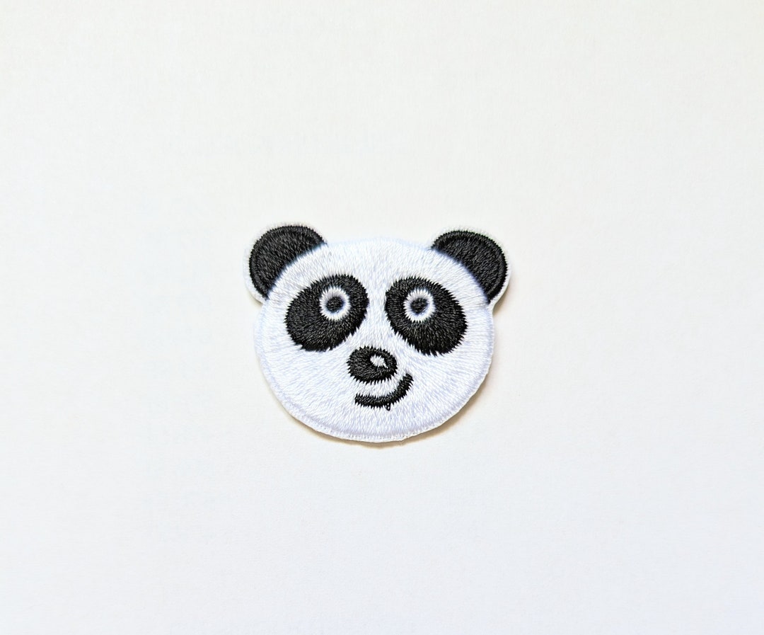 Adorable Panda Pals Patch: Embroidered Wildlife Badge / Patch - Iron-on ...