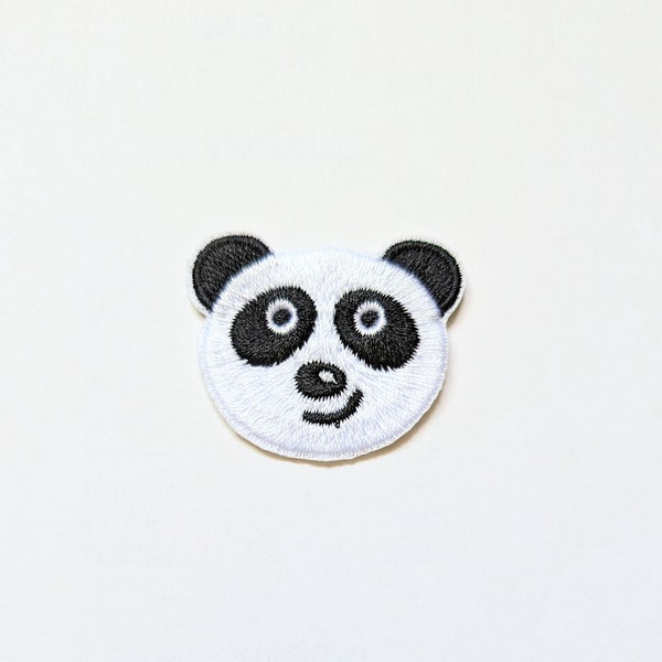 Adorable Panda Pals Patch: Embroidered Wildlife Badge / Patch - Iron-On / Sew-On Applique for Jackets, Backpacks. Pet Lovers, DIY Projects