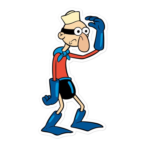 Barnacle Boy from SpongeBob SquarePants Show Sticker