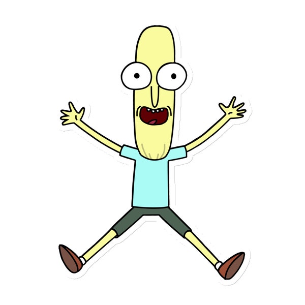 Mr Poopy Butthole from Rick and Morty Magnet