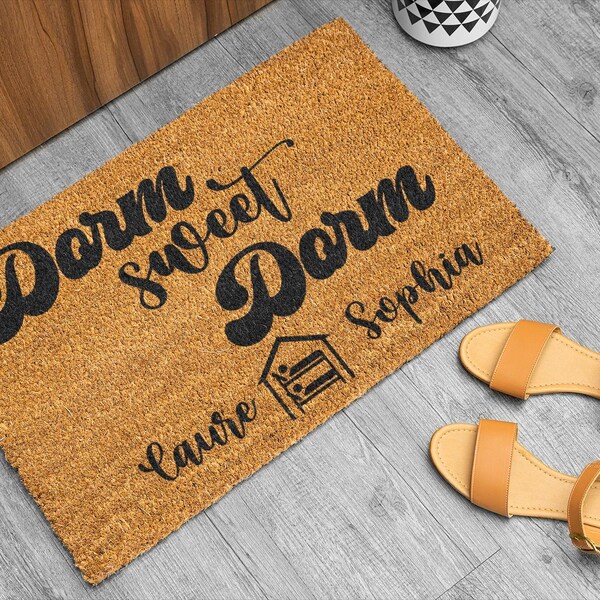 Dorm Sweet Dorm Mat - Etsy