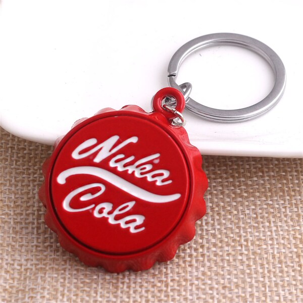 Bottle Cap Keychain Etsy