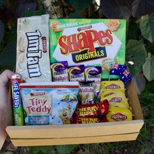 Australian snack variety box, Aussie treat box,