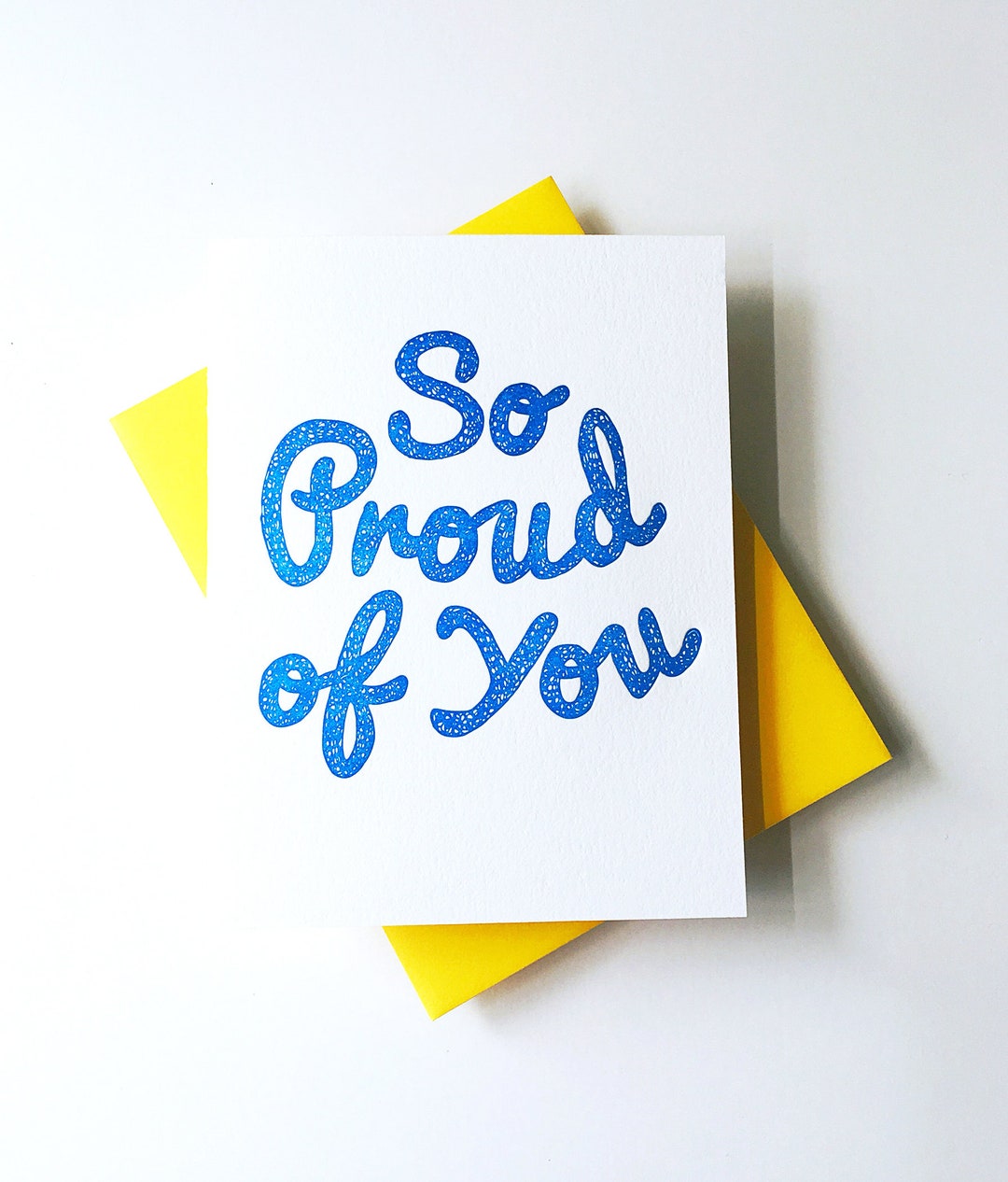 Proud of You Card - New Job Card - Job Promotion Card - You Did It Card ...