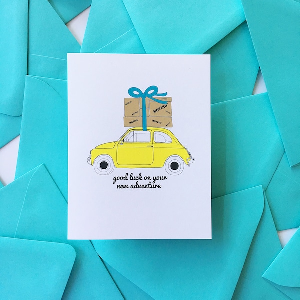 Moving Away Card - Moving Away Gift - Goodbye Card for Friend - Going Away Card - Going Away Gift - Bon Voyage Card - Cards
