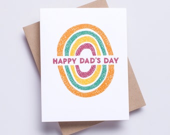 Happy Fathers Day Card - Funny Father's Day Card Husband - Gay Fathers Day Gift - First Fathers Day Gift from Daughter - Step Dad Gifts