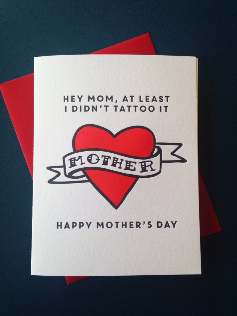 Mother's Day Tattoo card image 2