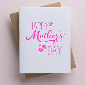 Happy Mothers Day Card from Daughter - First Mothers Day - Step Mom Gift - Expecting Mom Gift - First Mothers Day - 1st Mothers Day Gift