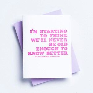 Funny Friendship Card - Just Because Gift - Bestfriend Gift - I Miss You Gift - Thinking of You Card - Girls Trip Favors - Bestie Gifts image 1