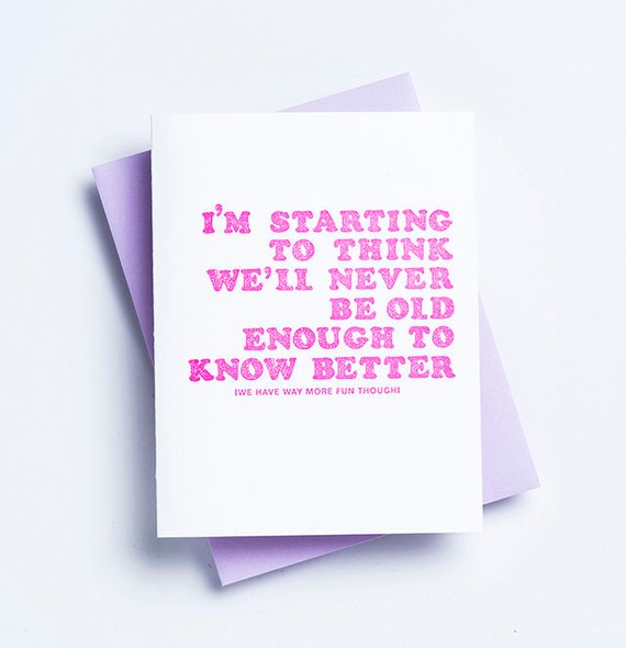 Funny Friendship Card - Just Because Gift - Bestfriend Gift - I Miss You Gift - Thinking of You Card -  Girls Trip Favors - Bestie Gifts