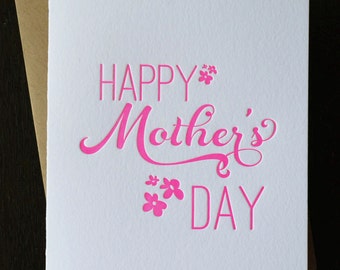 Happy Mothers Day Card from Daughter - First Mothers Day - Step Mom Gift - Expecting Mom Gift - First Mothers Day - 1st Mothers Day Gift