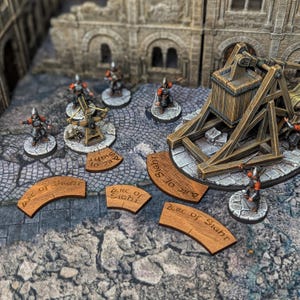 MESBG Arc of Sight Template Set