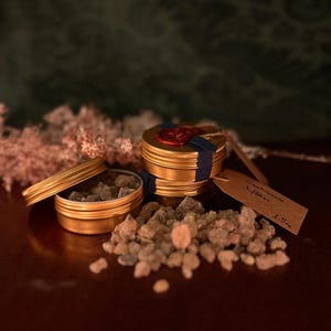 Premium Grade A Arabian Frankincense Resin – Raw Natural Church Incense in Tin – 1.5oz for Worship, Prayer, or Home Altar