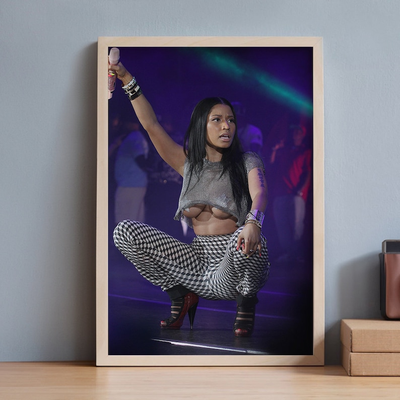 Nicki Minaj Celebrity Singer Rapper Artist Poster ,unique Home ...
