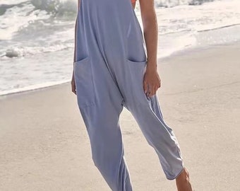 Lightweight overalls for women | Comfortable summer outfit