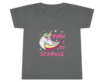 Toddler Born to Sparkle T-shirt