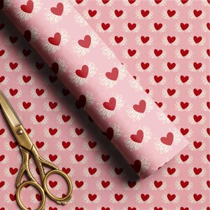 Romantic Seamless Repeat Designs for Wedding, Bridal Shower, Packaging, Love Themed Surface Pattern Collection, Romantic Seamless Patterns image 9