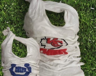 Custom Frozen Corset Tank Top: NFL, NBA, College Team Game Day