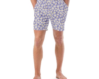 LAVENDEL GÄNSEBLÜMCHEN Herren Badehose