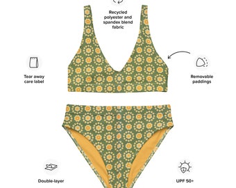 GARDEN Bikini mit hoher Taille