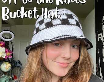 Off To The Races Bucket Hat Crochet Pattern PDF