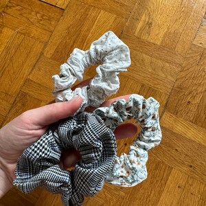 Lot 3 chouchou / scrunchie fait Main image 6