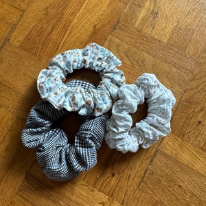 Lot 3 chouchou / scrunchie fait Main image 7