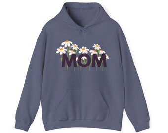 Mom Flower-  Heavy Blend™ Hooded Sweatshirt