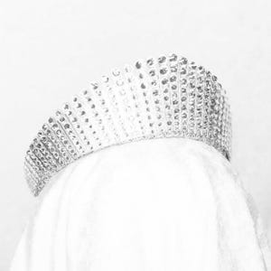 Queen Alexandra Inspired Kokoshnik Tiara - Faux Diamond Rhinestones - by Loschy Designs - MADE TO ORDER in 7 days