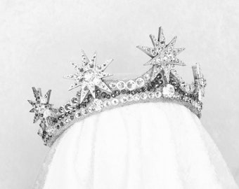 Rhinestone Star Tiara – Dutch Star Inspired Crown