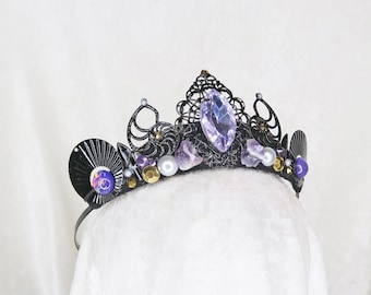 Ursula Inspired Tiara - The Little Mermaid - Made to Order, ready to ship in 7 days