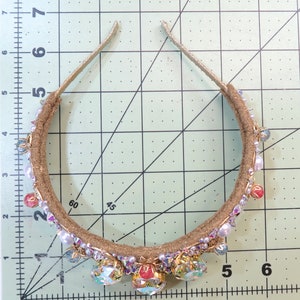 Rapunzel Crown Gold with Rainbow Gemstones by Loschy Designs MADE TO ORDER, ready in 9-10 days image 10