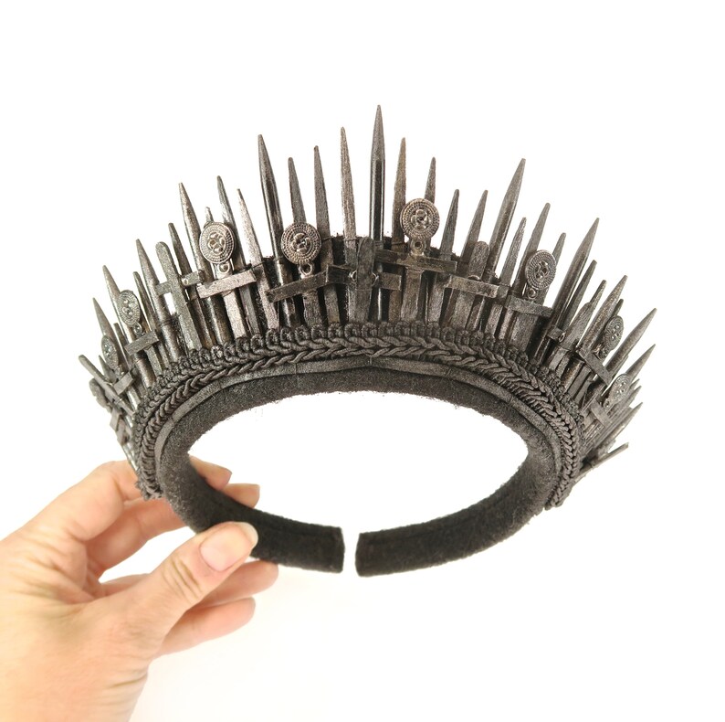 Iron Throne Crown Game of Thrones Themed Headpiece by | Etsy