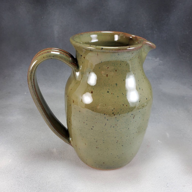 green clay pottery