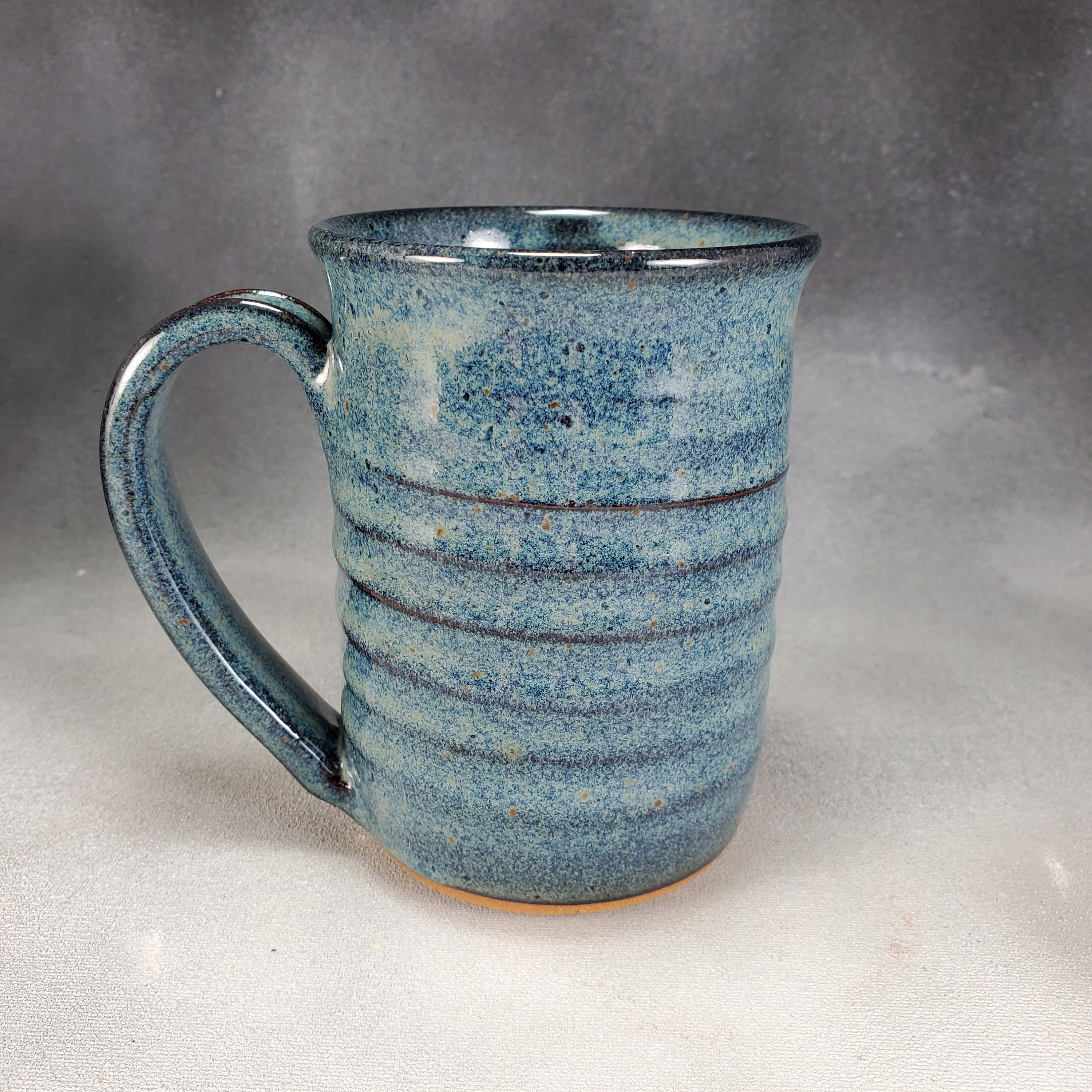 Large Pottery Coffee Cup, Handmade Coffee Cup, Ceramic Coffee Mug, Lat –  Paintingforhome