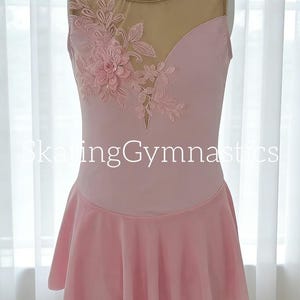 marex light pink figure skating dress Light pink figure skating dress. Love it 