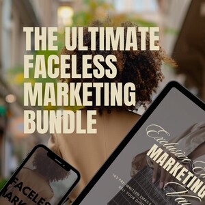 The Ultimate Faceless Marketing Bundle With MRR and PLR PLUS 3 Bonus ...