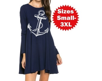 plus size nautical clothes