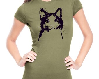 Clothing with cats | Etsy