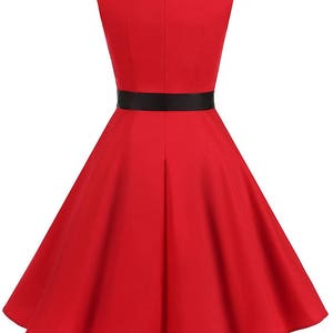 Vintage inspiriertes Kleid Gothik Drucke Kleid mit Totenköpfen Rockabilly Kleider Gothic Hochzeit Brautjungfer Kleid in Übergröße Brautjungfern Bild 7